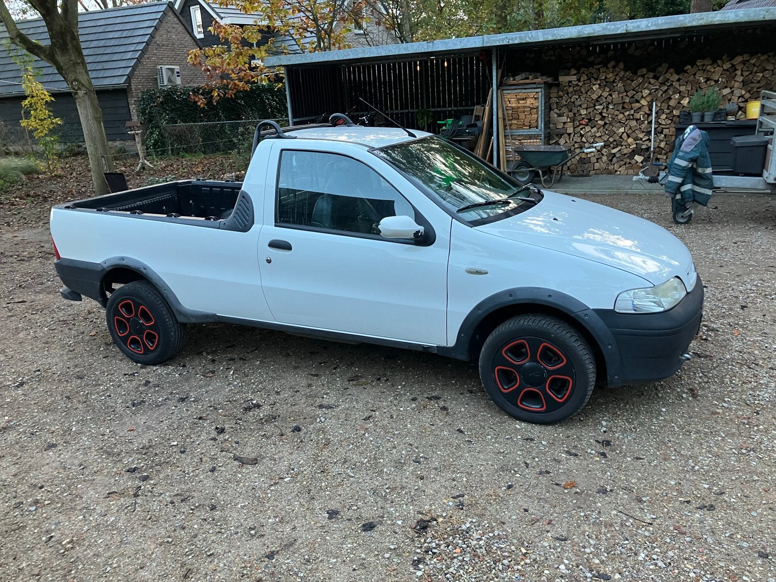 Fiat Strada 1.2 2005, Auto's, Voorwielaandrijving, 1242 cc, 4 cilinders, 400 kg