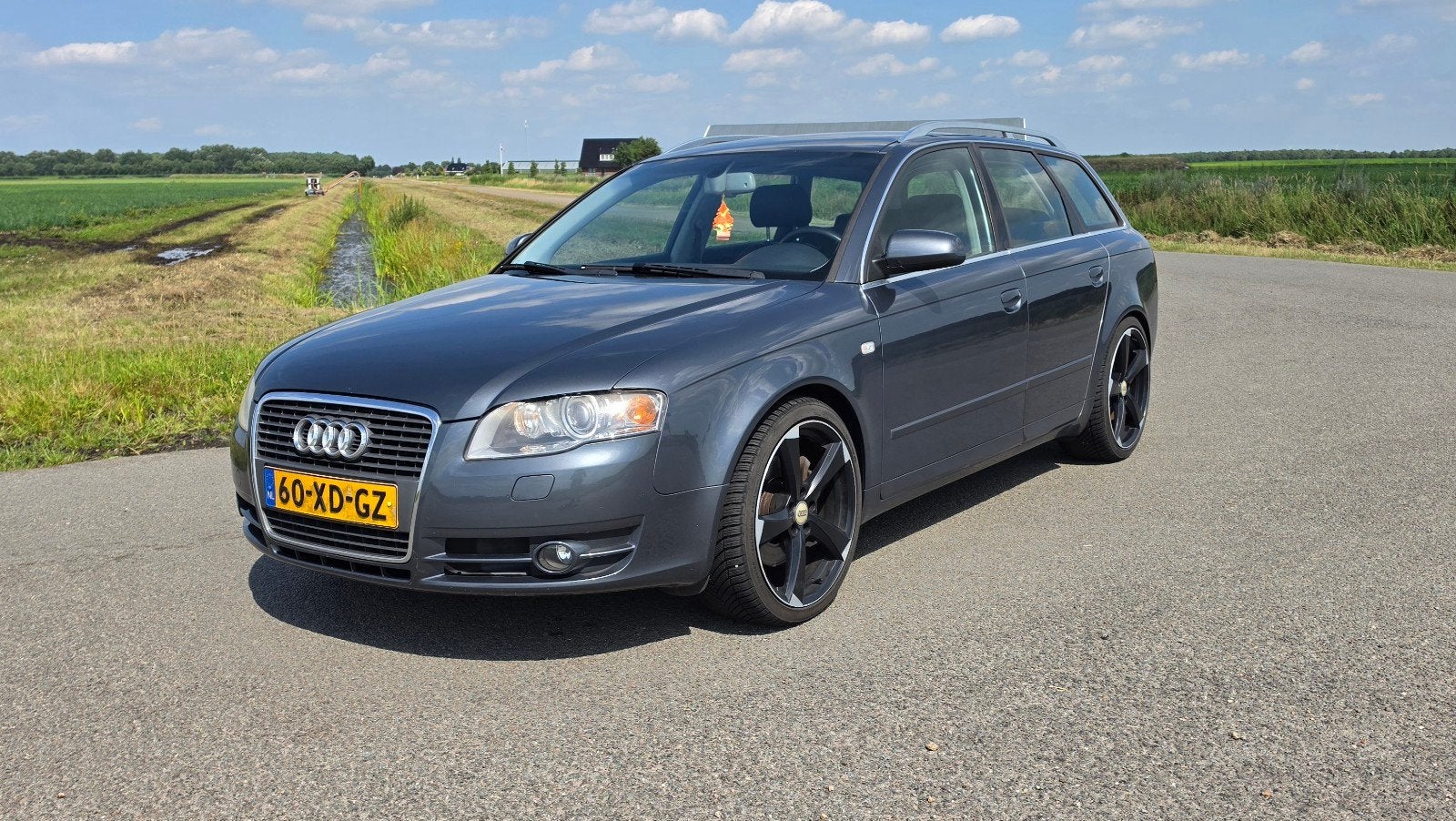 Audi A4 2.0 Tfsi Avant 147KW 2007 Grijs, 4 cilinders, 1984 cc, A4, Origineel Nederlands