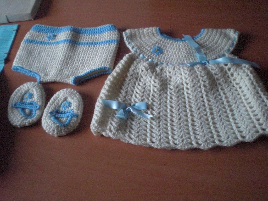 baby setje handgemaakt, retro vintage, Verzenden, Huis en Inrichting