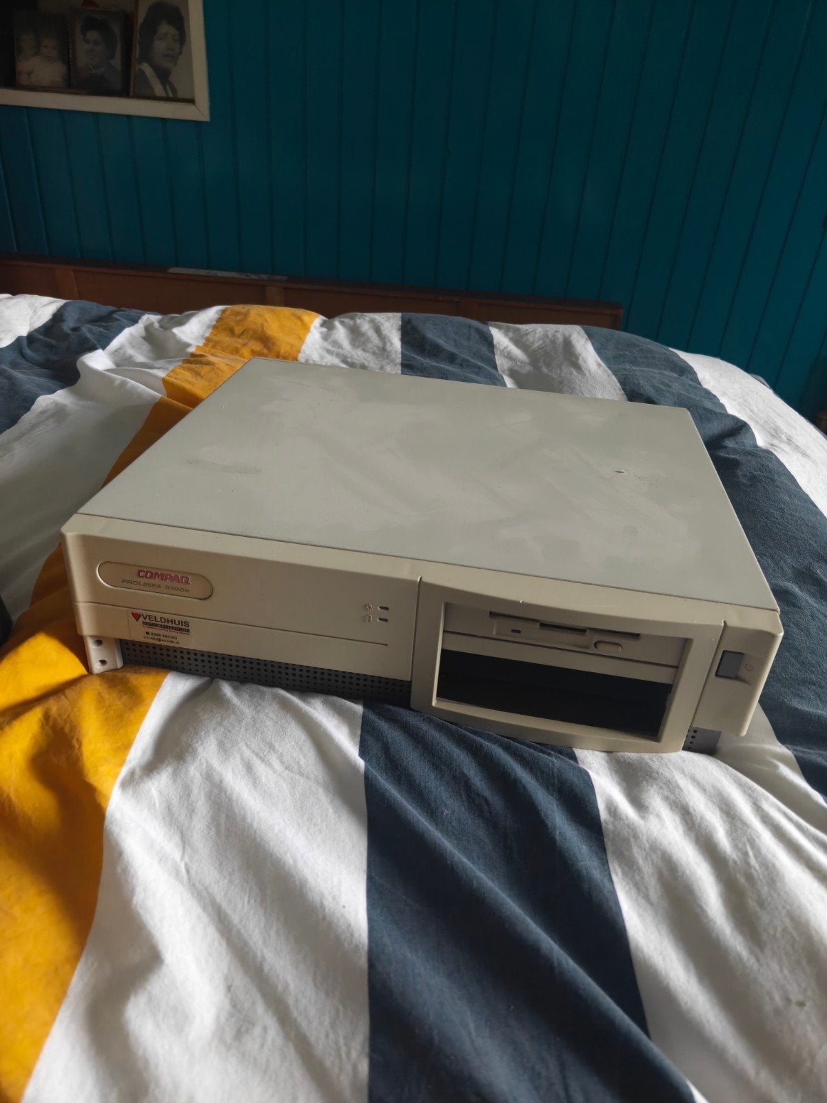 Compaq Pentium 1 100 DOS PC met Sound Blaster en Quantum HDD, Computers en Software, Ophalen of Verzenden, Compaq