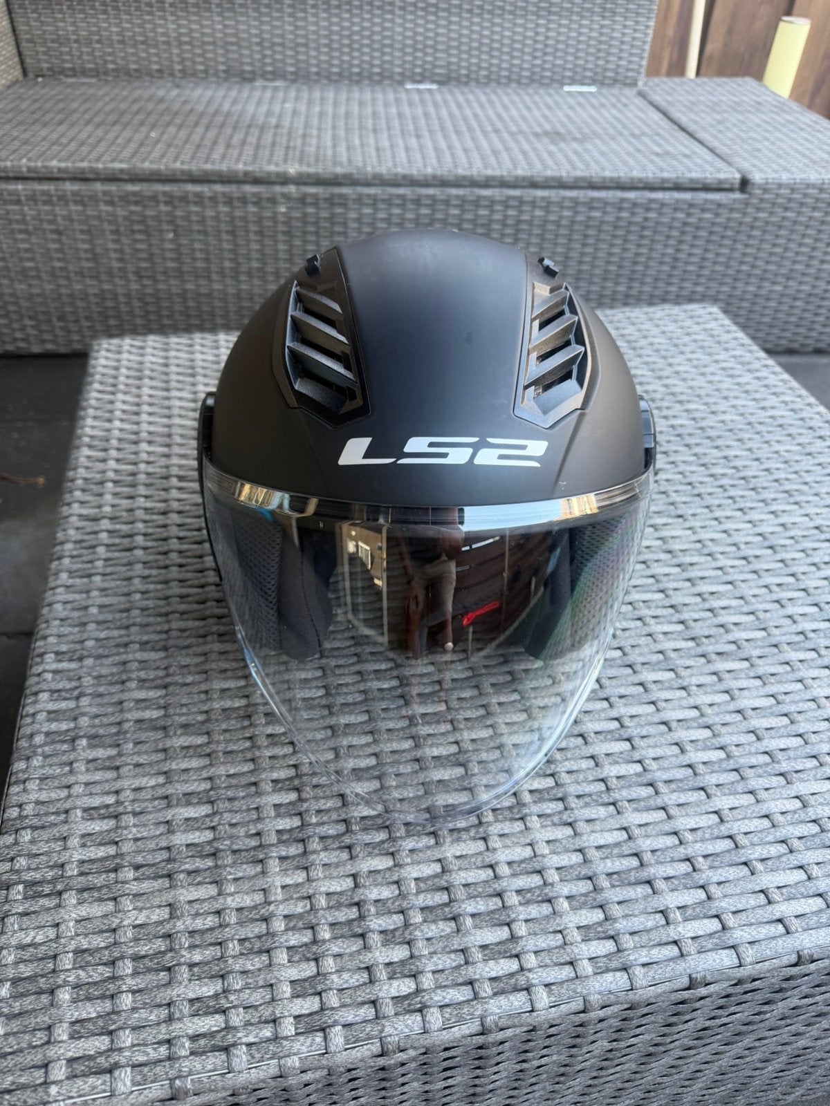 Jethelm LS2, Ophalen, Zo goed als nieuw, Extra large of groter