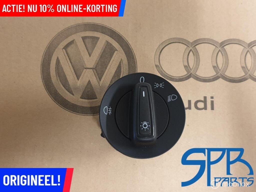 VW GOLF POLO Lichtschakelaar 5G0941431AA SEAT SKODA KOPLAMP, Volkswagen, Nieuw, Ophalen of Verzenden, Volkswagen