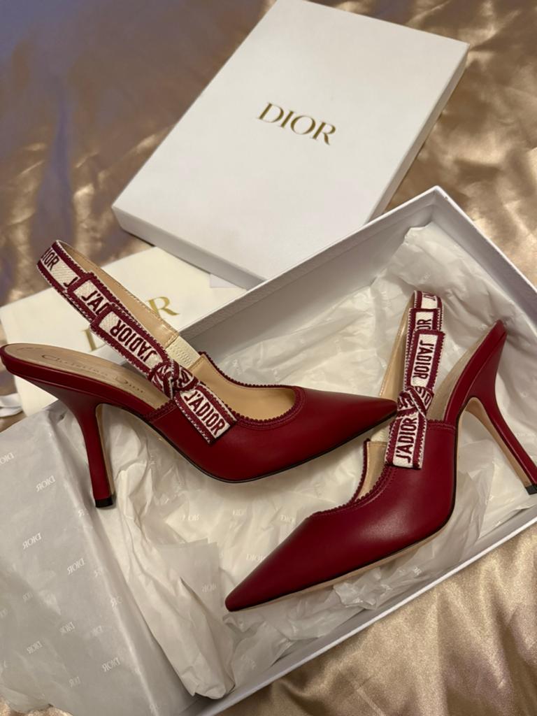 Dior slingback hakken, Kleding | Dames, Schoenen, Pumps, Overige kleuren, Ophalen of Verzenden, Zo goed als nieuw