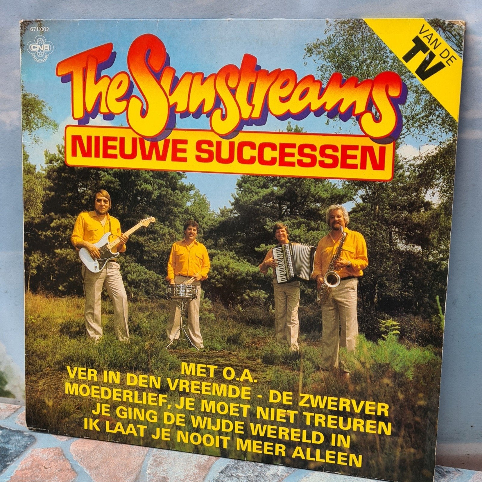 The Sunstreams - Nieuwe Successen LP (Van de TV), LP, Gebruikt, Overige genres, Ophalen of Verzenden