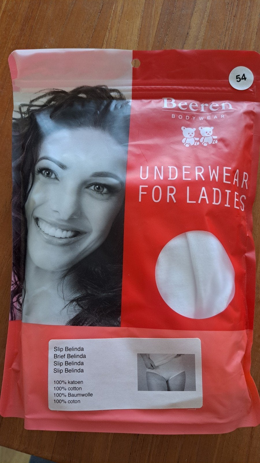 Beeren Bodywear Dames Slip Belinda - Wit, 100% Katoen, Beeren Bodywear, Ophalen of Verzenden, Wit, Slip