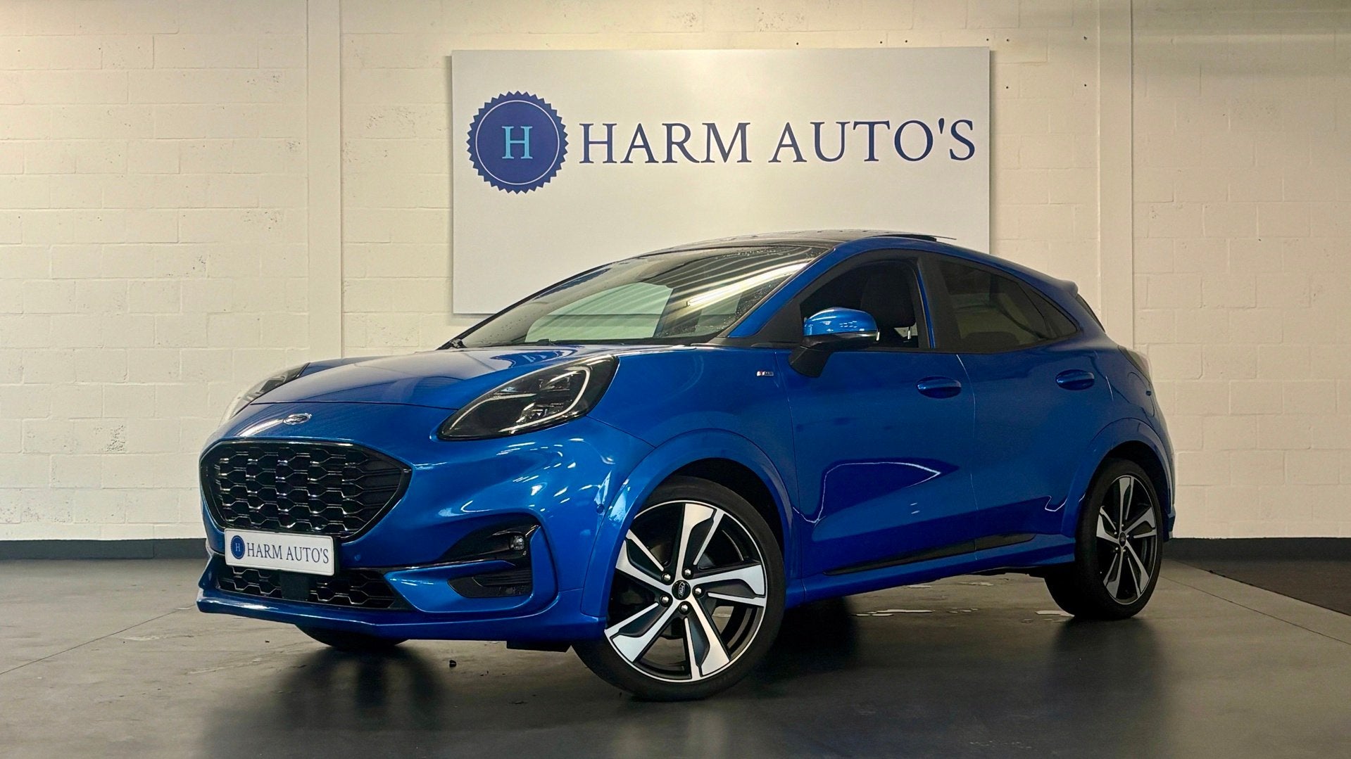 Ford Puma 1.0 EcoBoost ST-Line X 155pk Pano / Navi / '19' /, Voorwielaandrijving, Zwart, Blauw, Origineel Nederlands