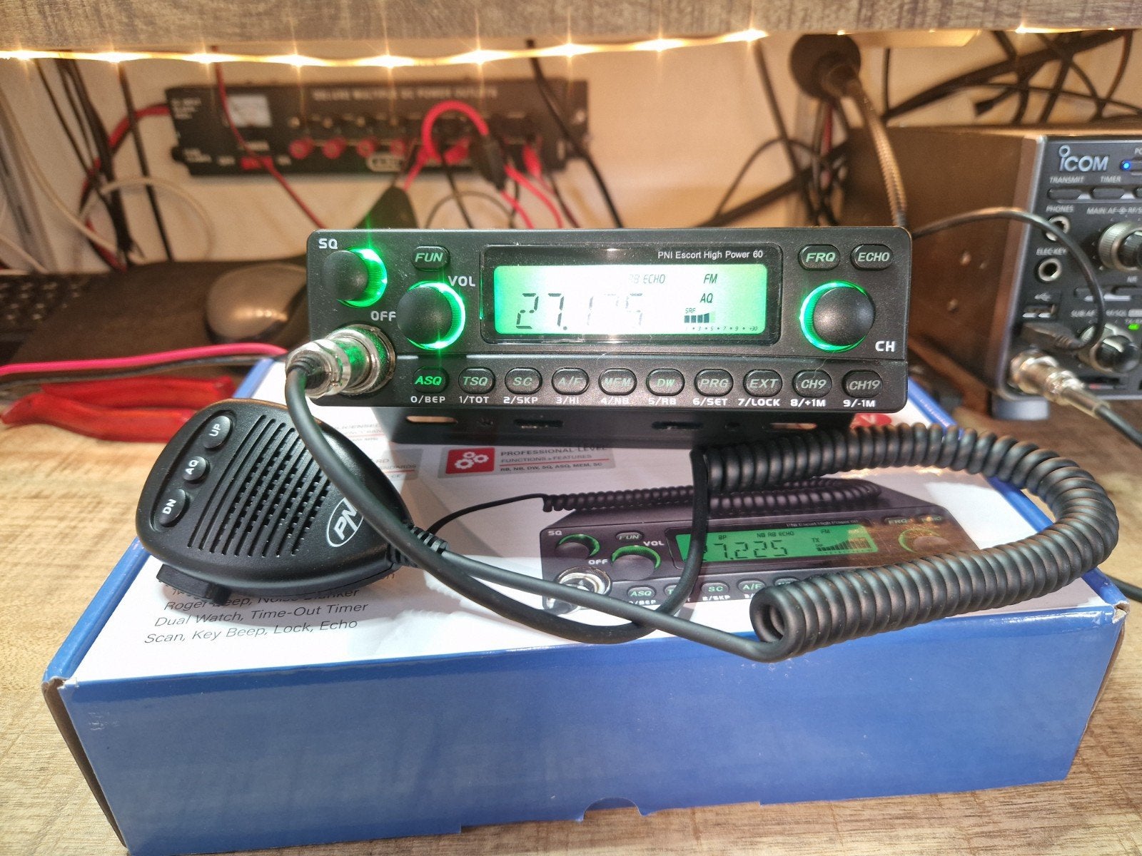 PNI Escort HP 60 CB Radio - 66 Watt High Power, Ophalen, Zo goed als nieuw, Zender en Ontvanger