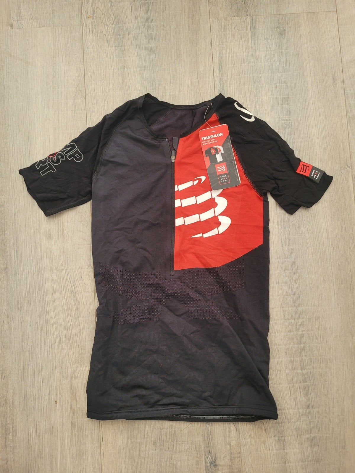 Nieuwe Compressport Postural Aero Triathlon Top Heren XS, Ophalen of Verzenden, Nieuw, Maat 46 (S) of kleiner, Hardlopen of Fietsen