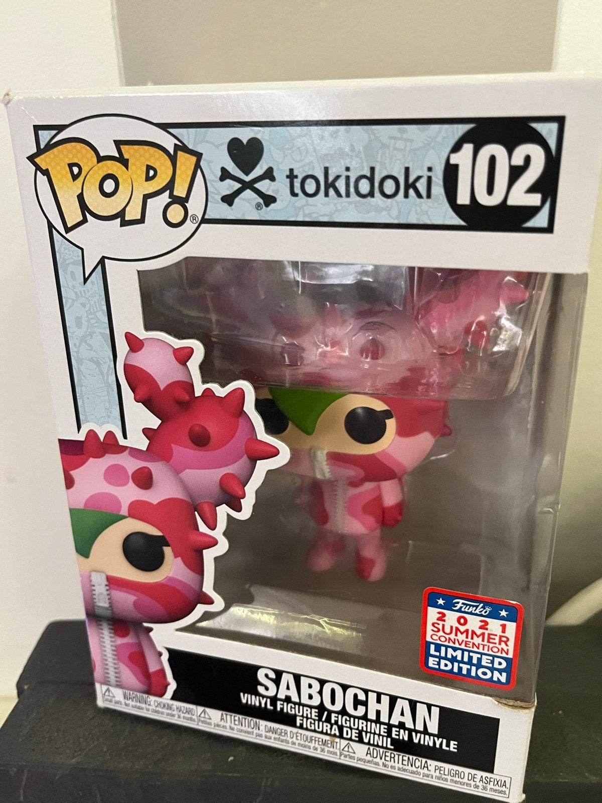 Funko Pop! Tokidoki Sabochan 102 Summer Convention, Verzamelen, Poppetjes en Figuurtjes, Ophalen of Verzenden, Zo goed als nieuw