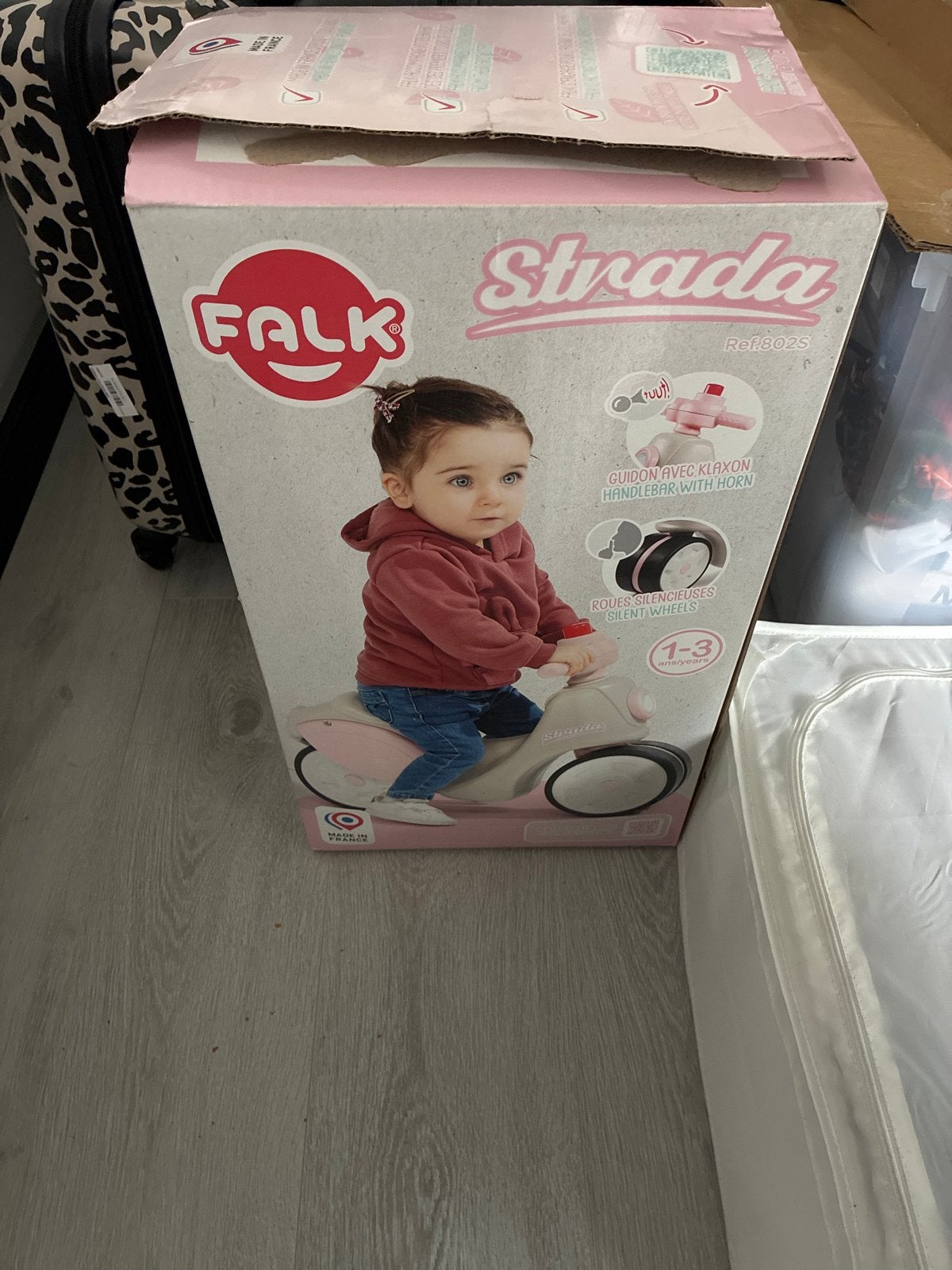 Gratis - Falk Strada Loopscooter - Nieuw in doos, Ophalen, Nieuw, Loopfiets