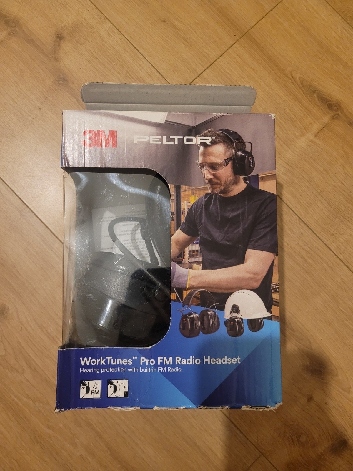 peltor work tunes proFM radio headset oorbescherming PBM, Ophalen