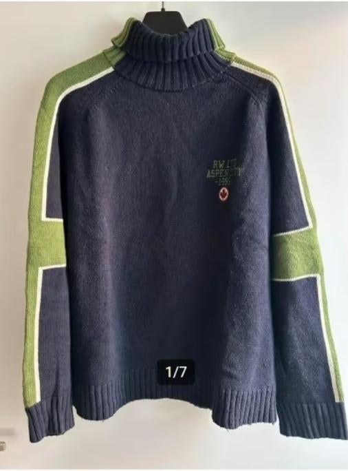 Donker blauwe coltrui River Woods Aspen (XXL) ZGAN, Blauw, Overige maten, Ophalen of Verzenden, Zo goed als nieuw