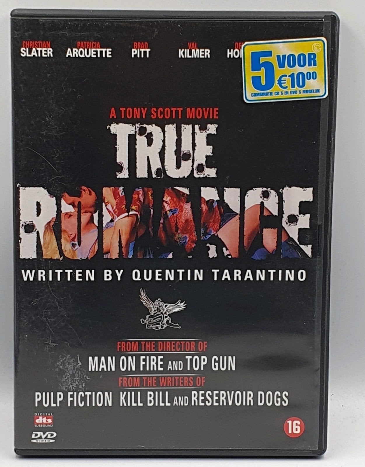 True Romance DVD - Tony Scott, Vanaf 16 jaar, Ophalen of Verzenden, Inclusief doosje, Gebruikt