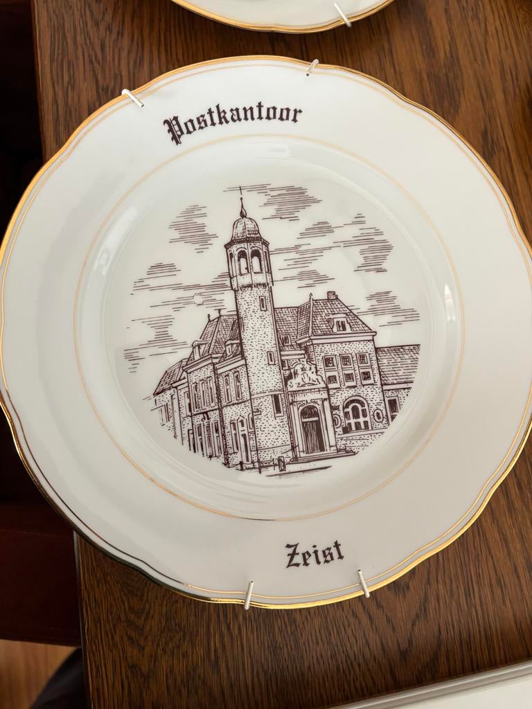 Zes wandborden van Zeist, Ophalen of Verzenden