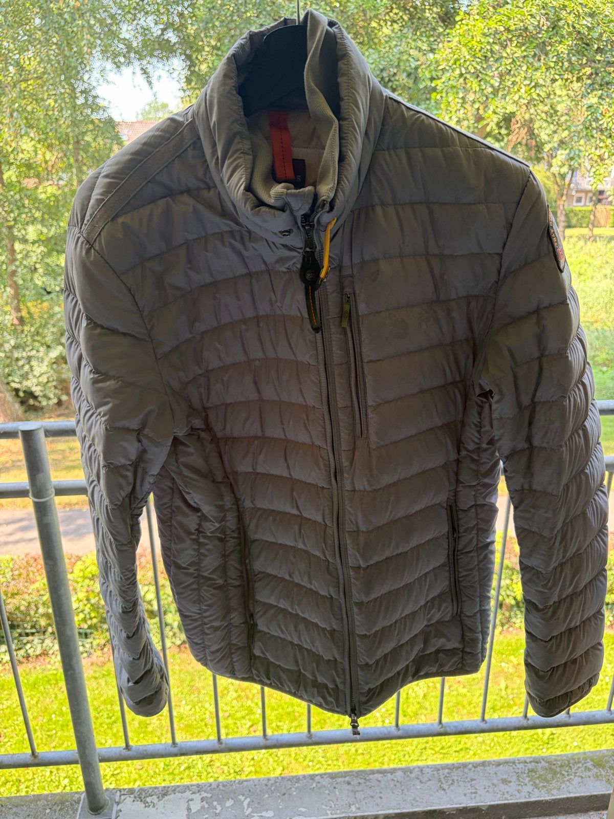 Parajumpers Anchorage donsjack - Grijs - Maat S, Ophalen of Verzenden, Zo goed als nieuw, Maat 46 (S) of kleiner, Grijs