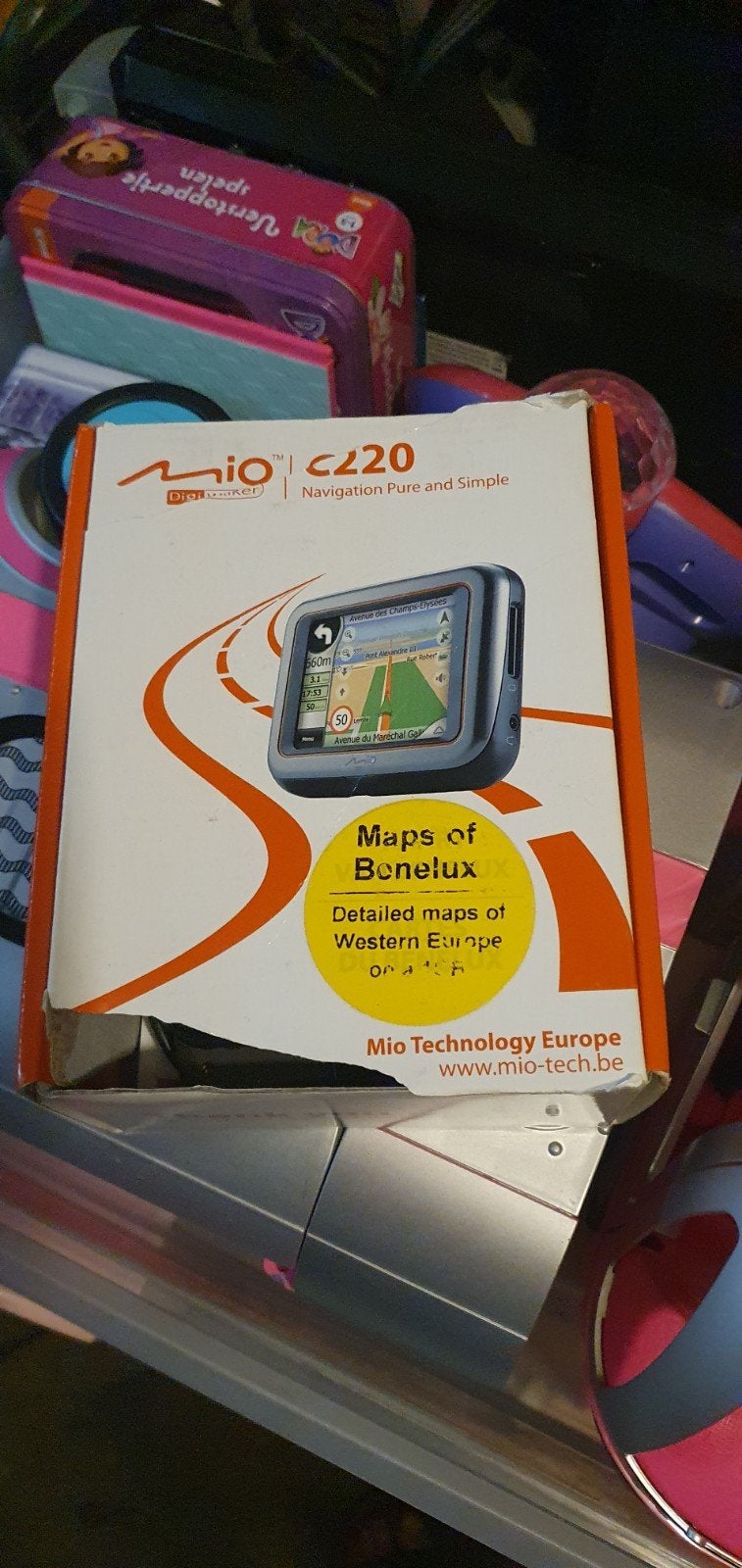 Mio DigiWalk C220 Navigatie met Benelux kaarten, Auto diversen, Ophalen