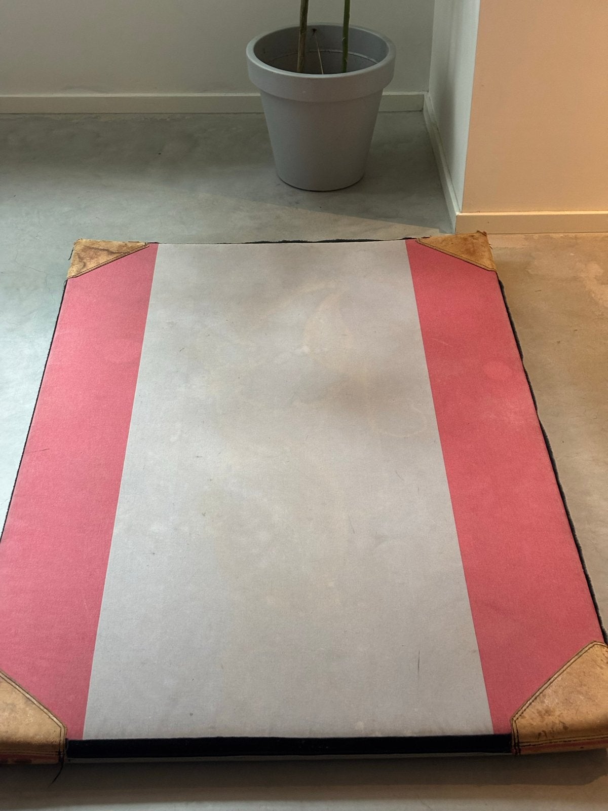 Vintage Gymmat / Turnmat - Rood/Grijs, Ophalen of Verzenden