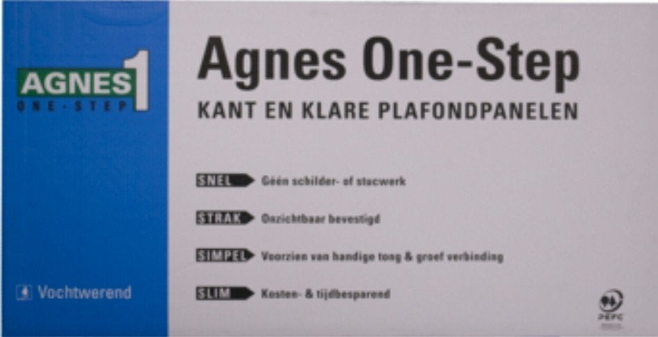 Agnes One-Step Kant en Klare Plafondpanelen, Doe-het-zelf en Verbouw, Platen en Panelen, Ophalen of Verzenden