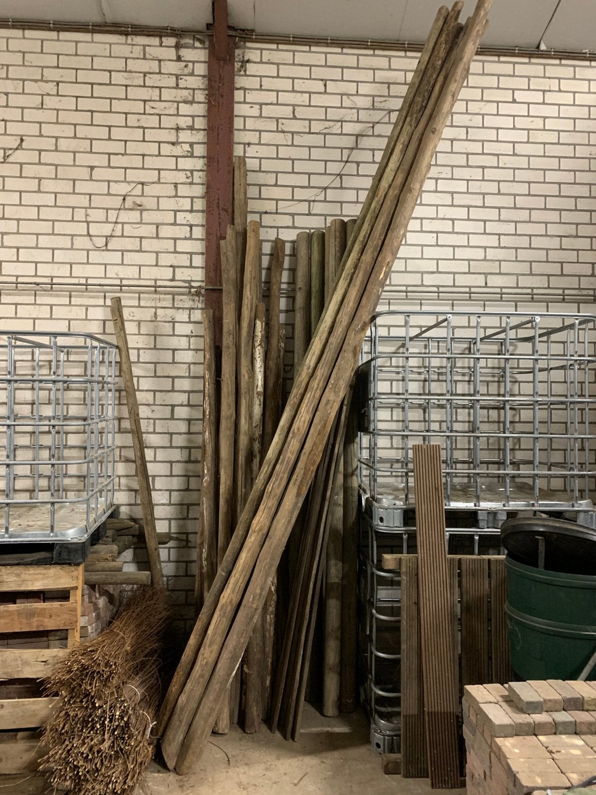 Oude houten draagbalken, Ophalen, Gebruikt, 250 cm of meer, Balken