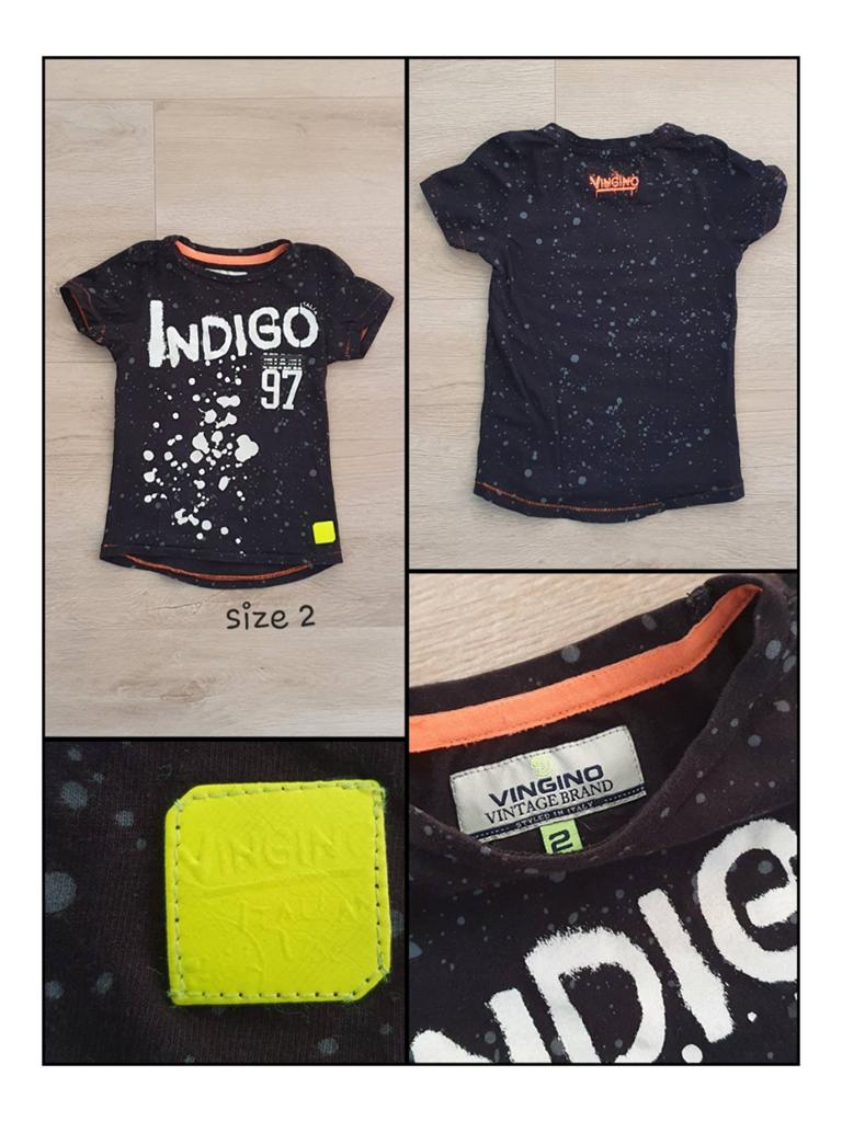 Vingino shirt, Kinderen en Baby's, Ophalen of Verzenden, Zo goed als nieuw, Vingino, Jongetje
