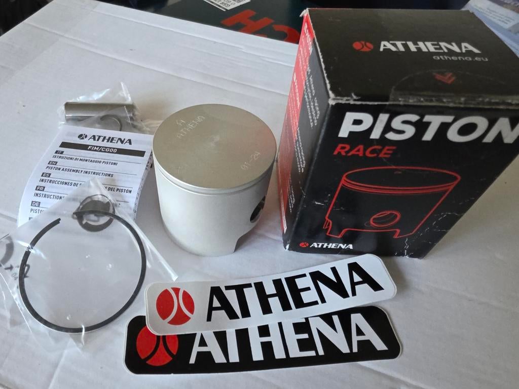 Athena Stage6 Zuiger 47,6mm Minarelli verticaal 70cc Nieuw, Ophalen, Nieuw, Cilinder