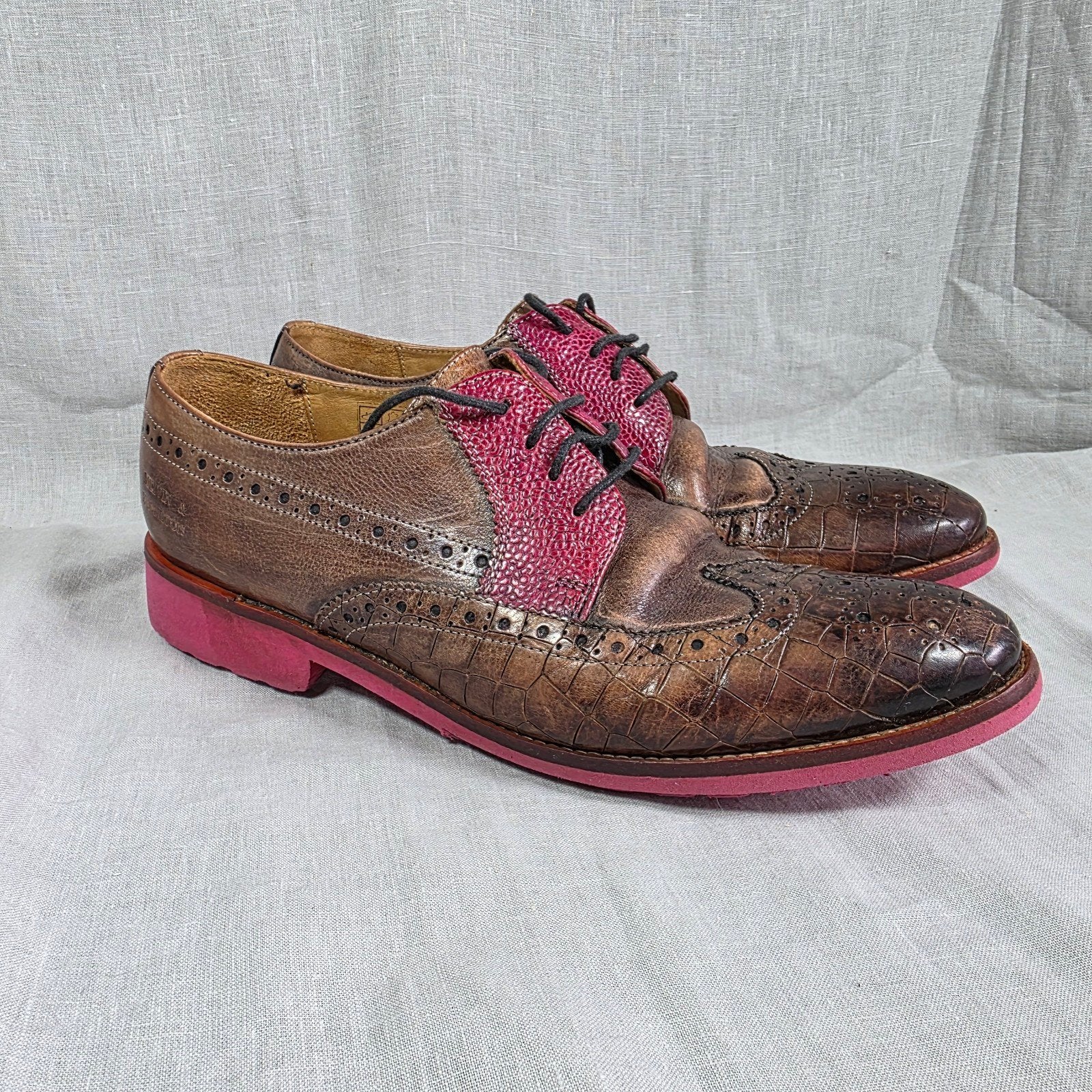Melvin en Hamilton nette veterschoenen maat 40, Melvin & hamilton, Schoenen met lage hakken, Bruin, Ophalen of Verzenden