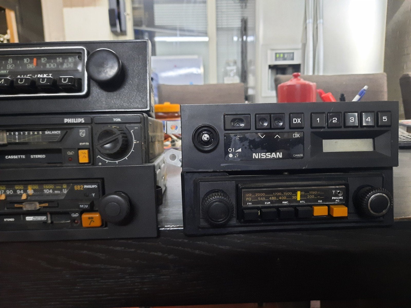 Vintage autoradio's - Philips, Blaupunkt, Ford, Nissan, Ophalen of Verzenden, Gebruikt