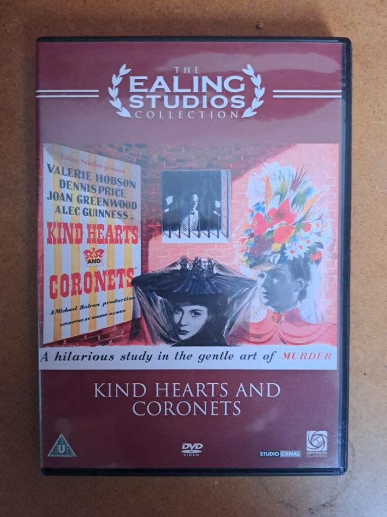 Kind Hearts And Coronets dvd, Alle leeftijden, Ophalen of Verzenden, Zo goed als nieuw, Komedie