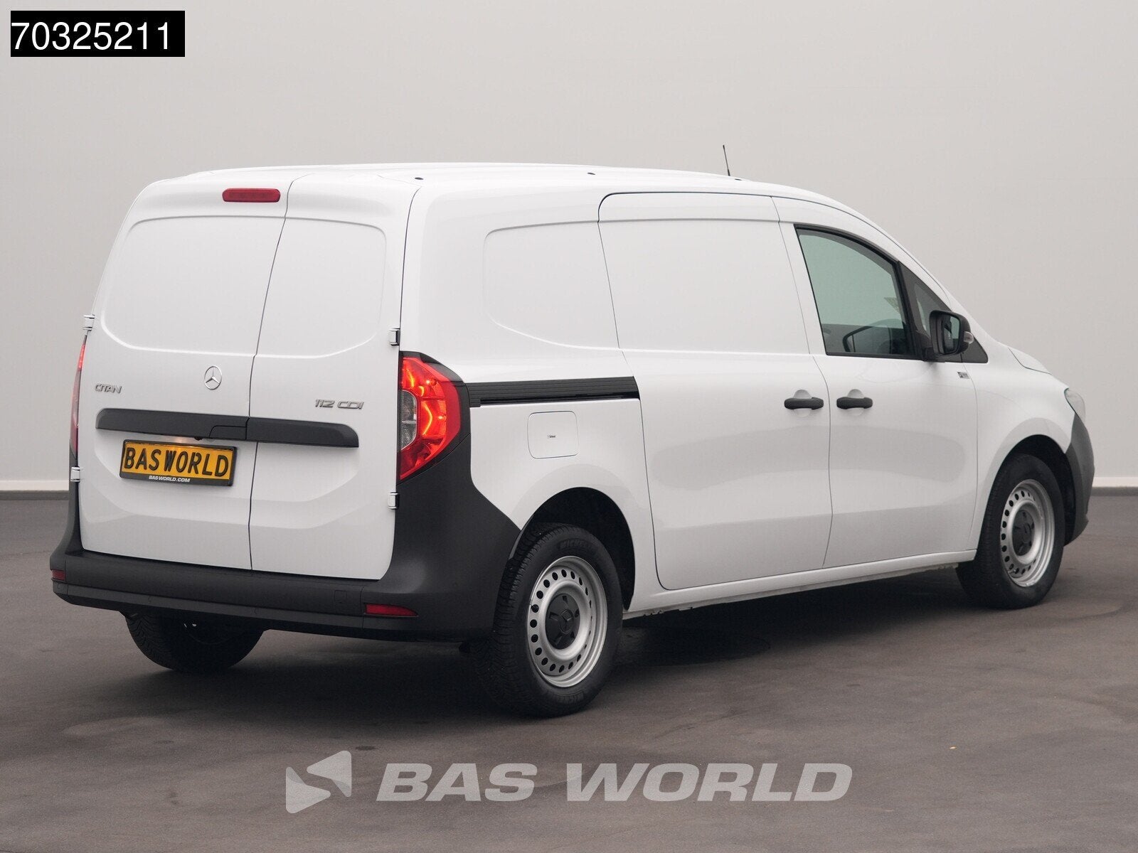 Mercedes Citan 112 CDI L2H1 LED Klima Kamera Tempomat Parken, Stof, Gebruikt, Euro 6, 4 cilinders