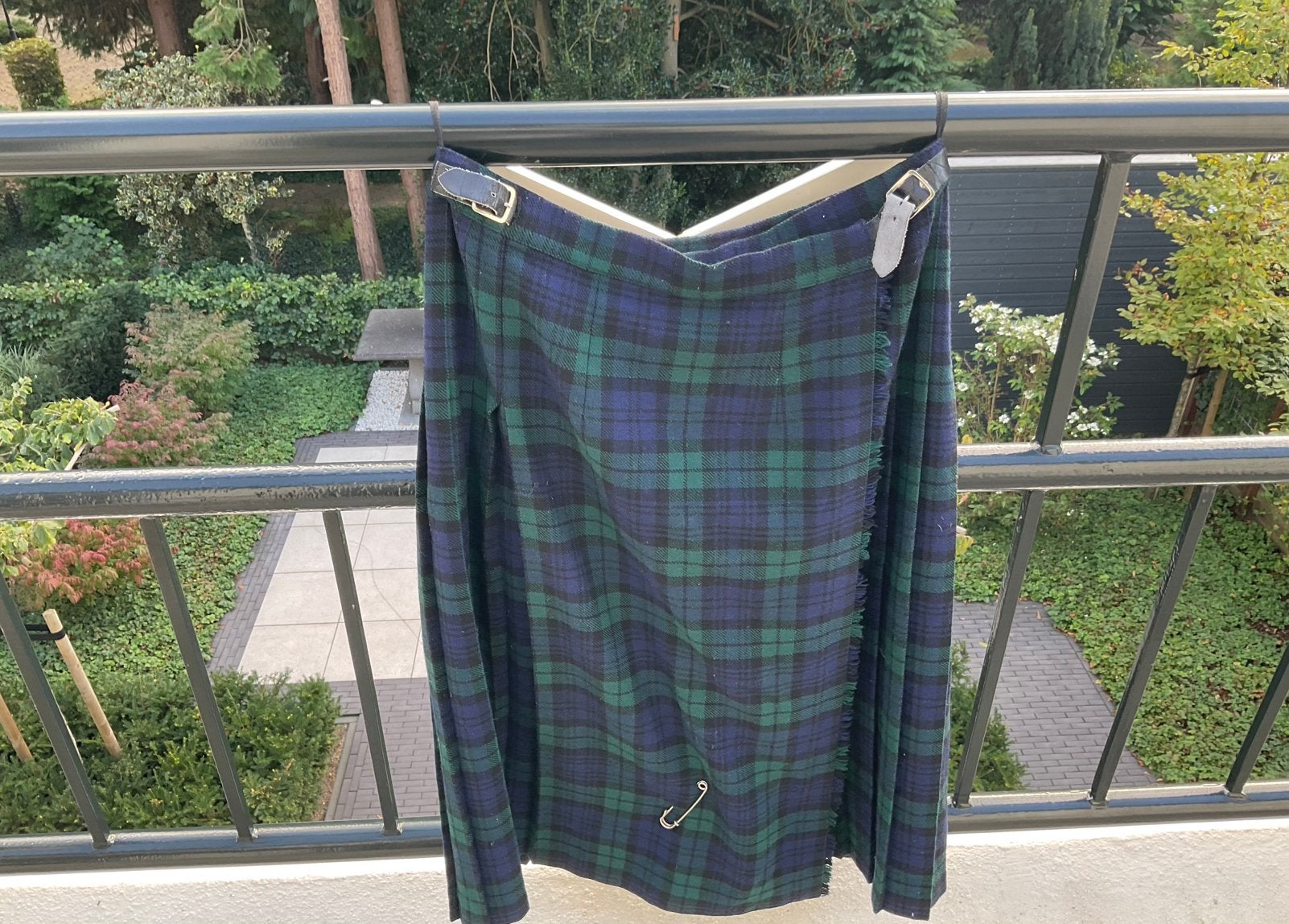 Schotse rok blackwatch, Ophalen of Verzenden, Zo goed als nieuw, Maat 38/40 (M), Onder de knie