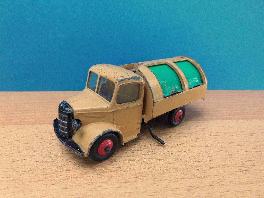 Dinky Toys # 252 Bedford refuse truck / ramen en achterklep, Ophalen of Verzenden, Gebruikt, Overige typen, Dinky Toys