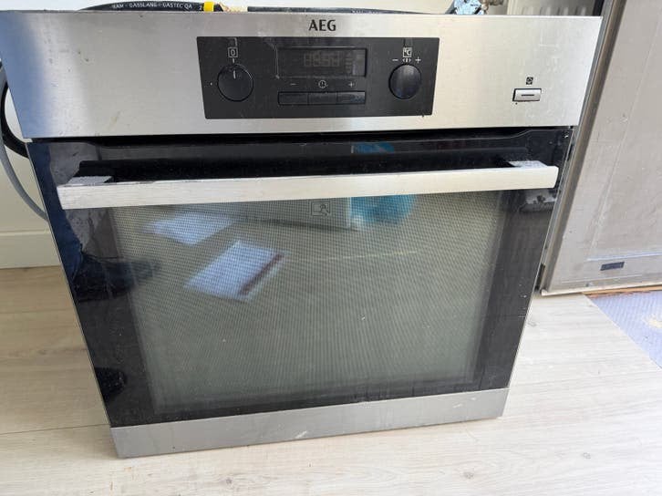 AEG Inbouw Oven - 1 jaar oud, zo goed als nieuw, Witgoed en Apparatuur, Ophalen, Oven, AEG, Zo goed als nieuw