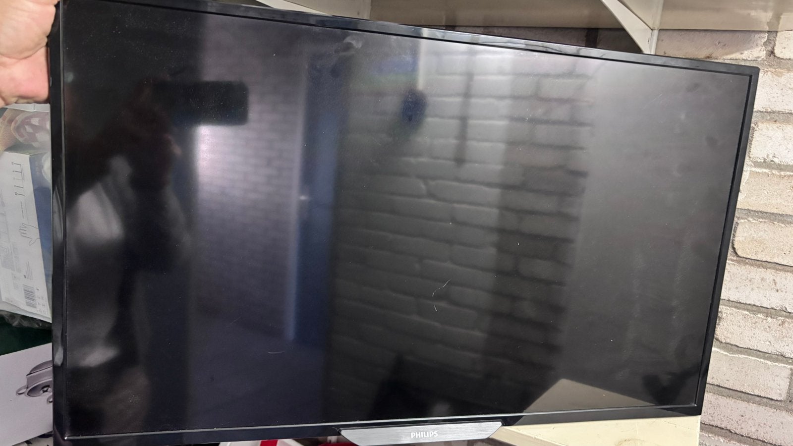 Philips 32 inch tv, Ophalen, Zo goed als nieuw, 50 Hz, Philips