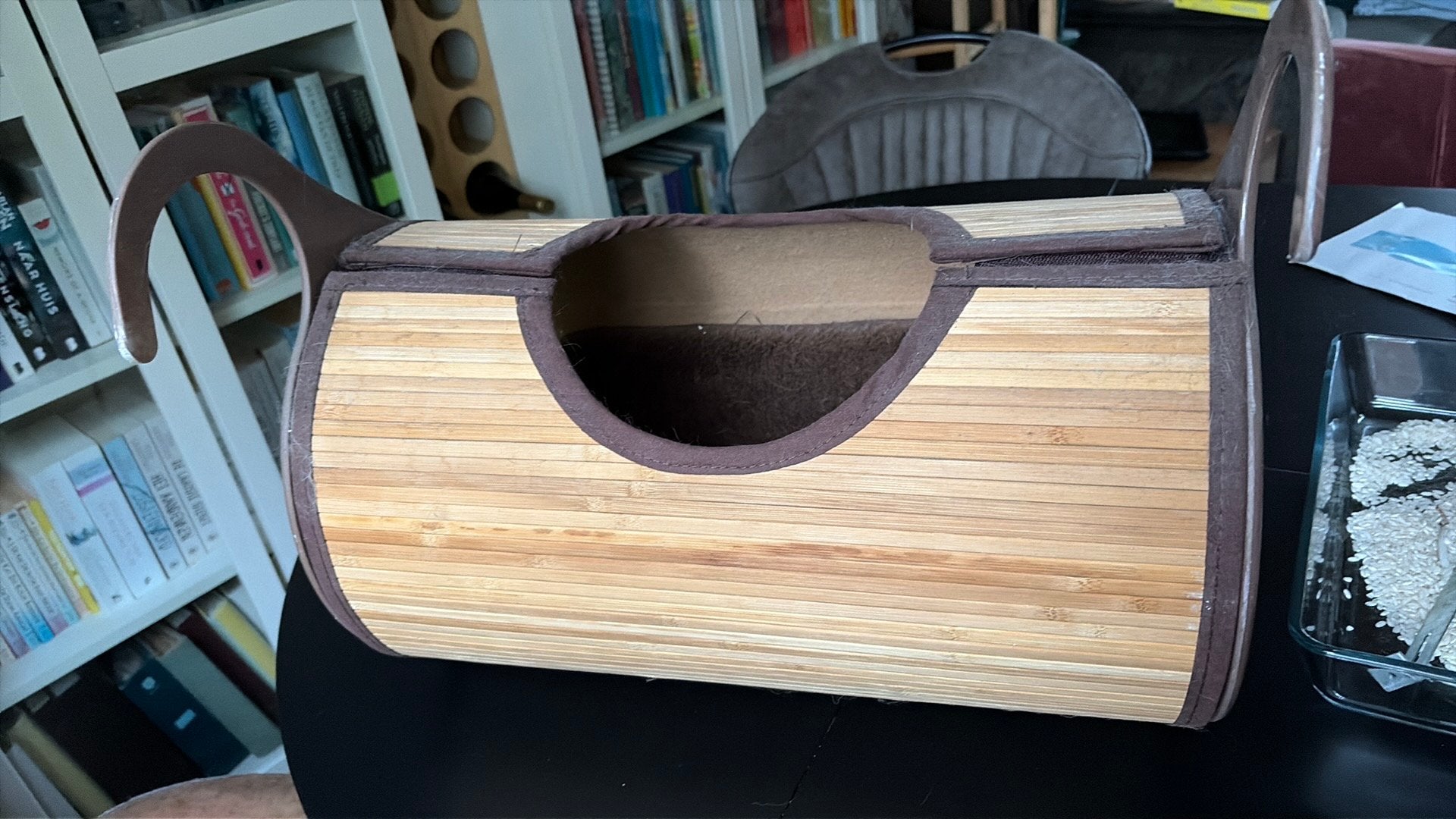 Kattenmandje hangend, Ophalen of Verzenden, Zo goed als nieuw