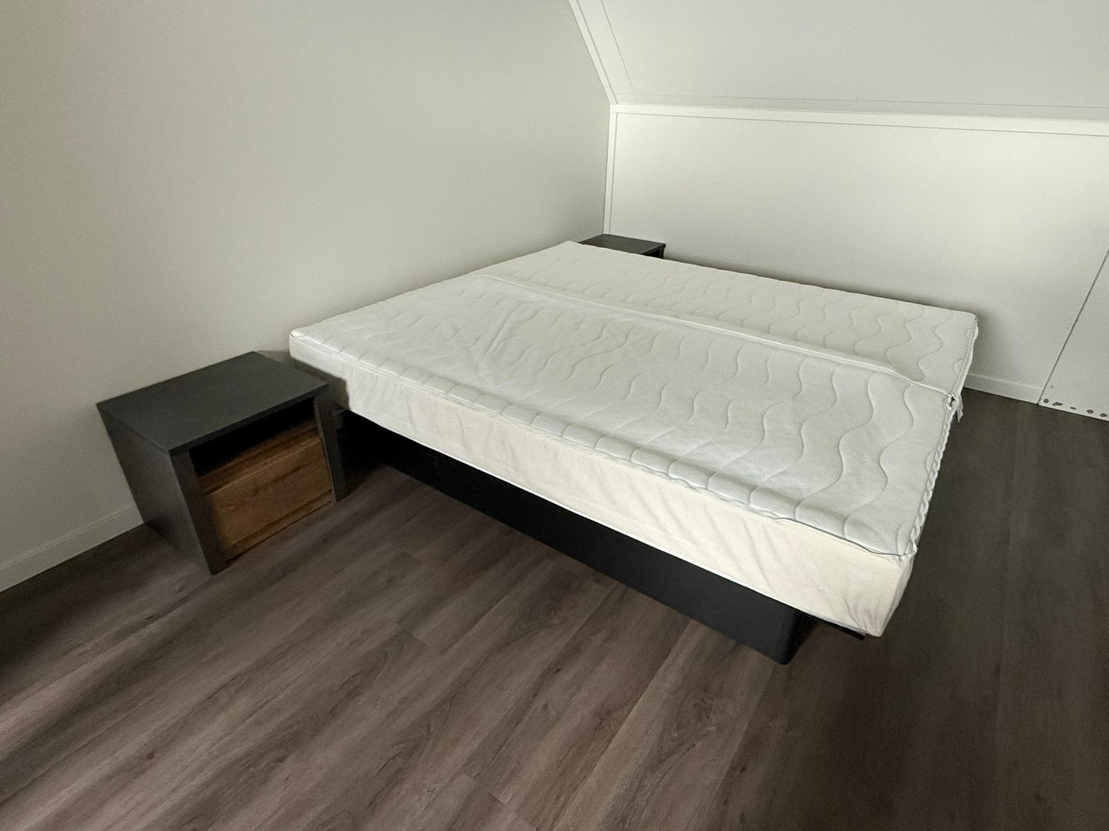 Waterbed 200x180cm, Huis en Inrichting, Slaapkamer | Waterbedden, Ophalen, Duo-systeem, Tweepersoons, Zo goed als nieuw