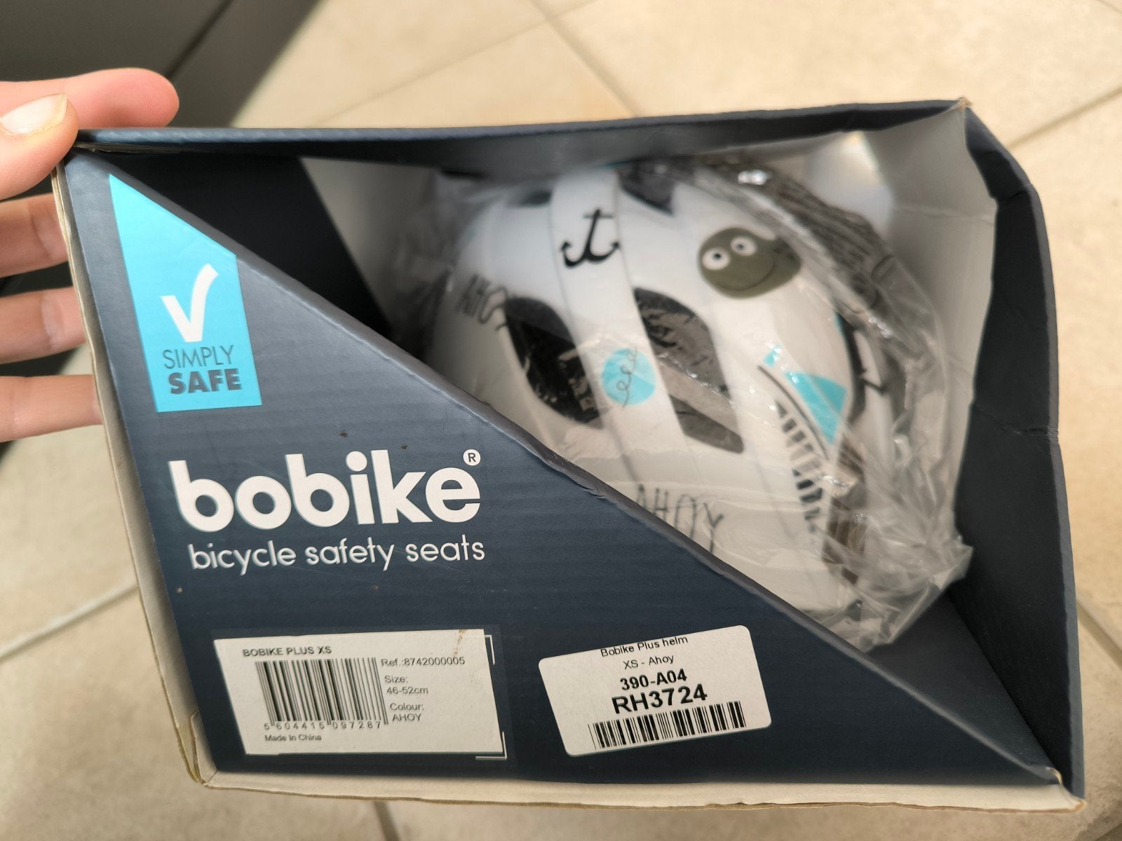 Bobike fietshelm XS Ahoy - Lichtgewicht en comfortabel, Fietsen en Brommers, Fietsaccessoires | Fietshelmen, Ophalen