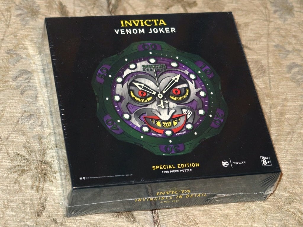 Venom Joker puzzel Invicta, Nieuw (nog geseald), DC’s Batman, Hobby en Vrije tijd, Denksport en Puzzels, Verzenden, Minder dan 500 stukjes