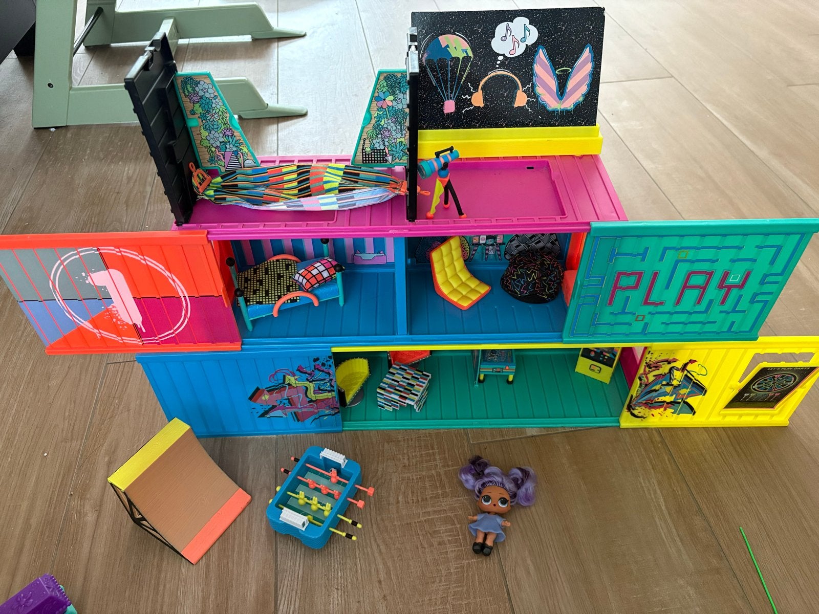 L.O.L. Surprise Clubhuis en Haar Salon met accessoires, Kinderen en Baby's, Speelgoed | Overig, Ophalen of Verzenden, Gebruikt