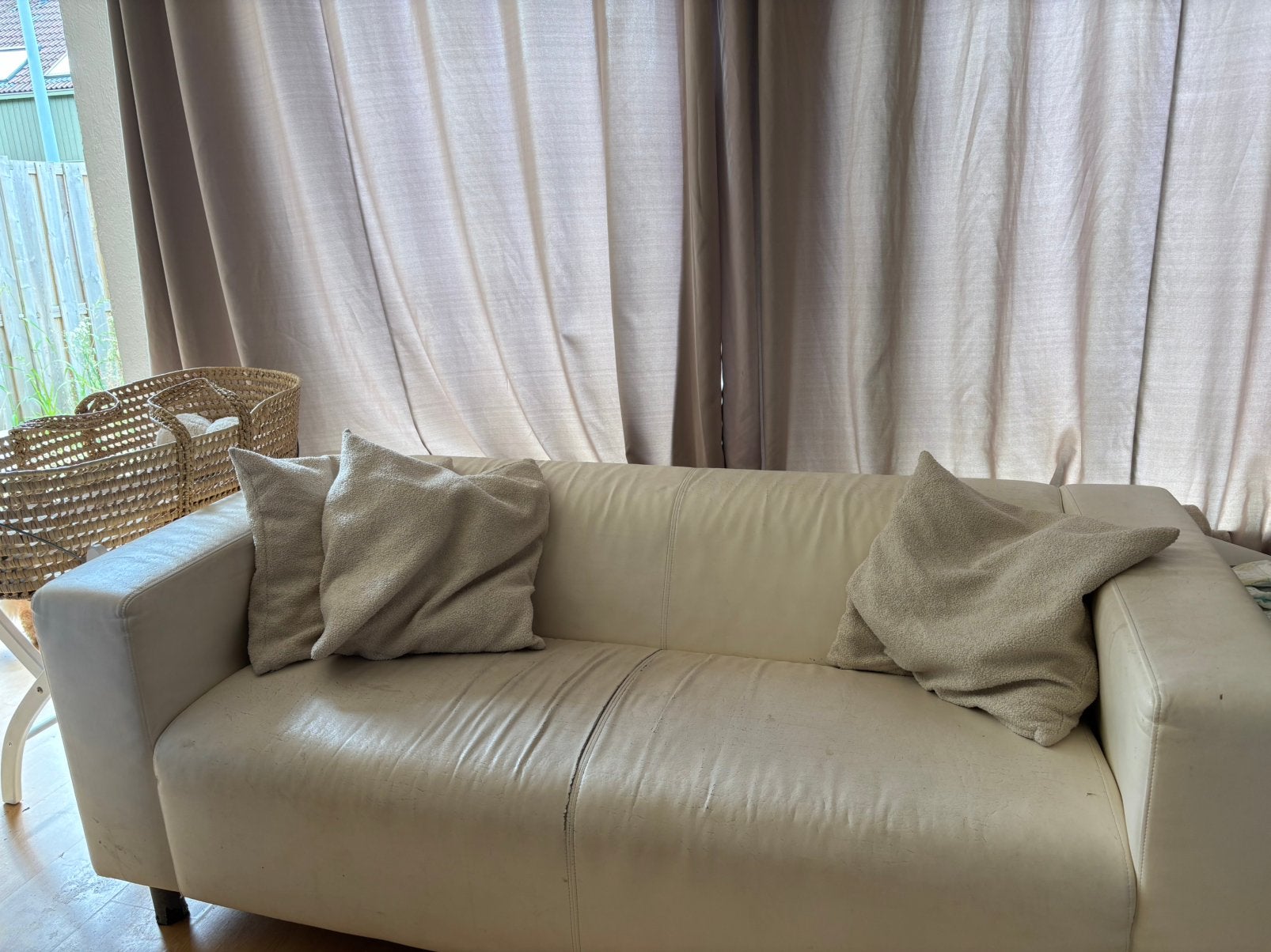 2 IKEA banken GRATIS af te halen – gebruikt, Ophalen, Gebruikt, Tweepersoons, Rechte bank