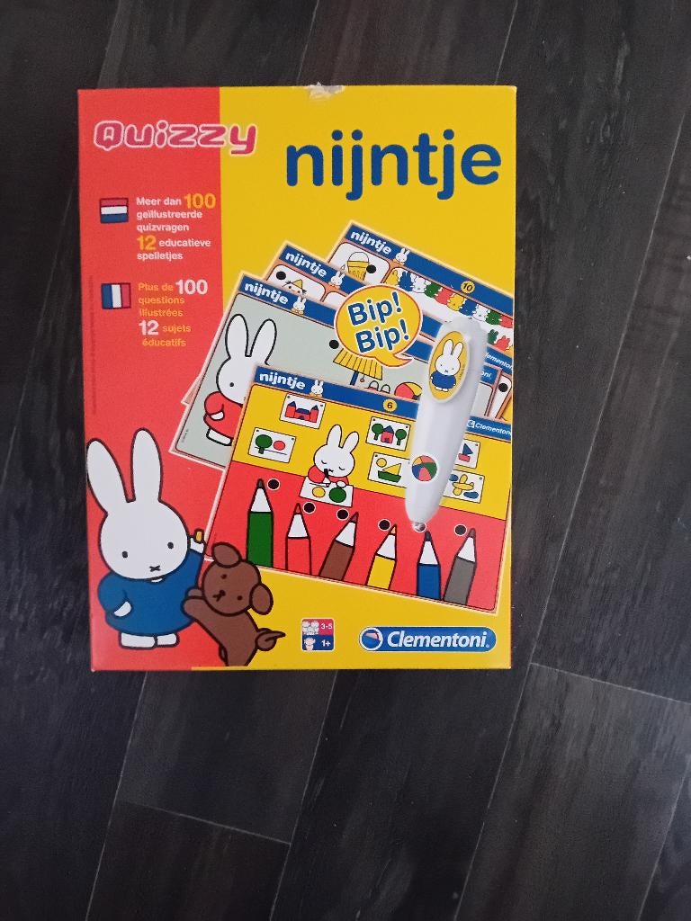 Elektro pakket met Quizzy Nijntje en 2 jumbo boekjes, Ophalen, Gebruikt