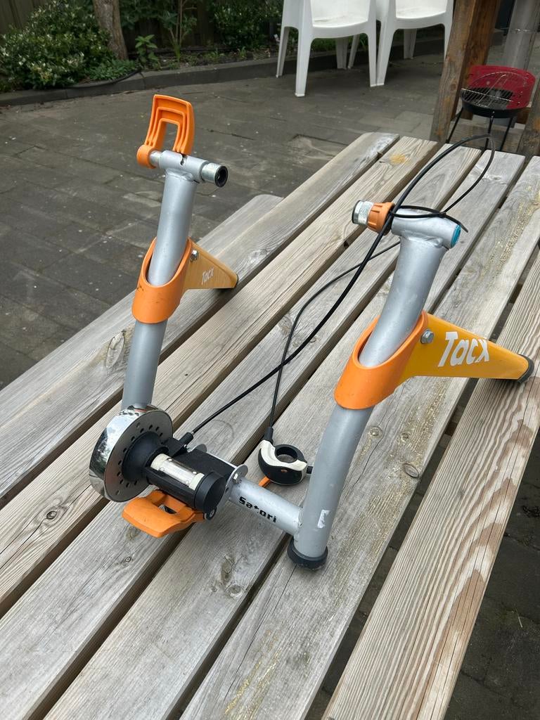 Tacx Satori fietstrainer, Sport en Fitness, Wielrennen, Ophalen, Gebruikt, Overige typen