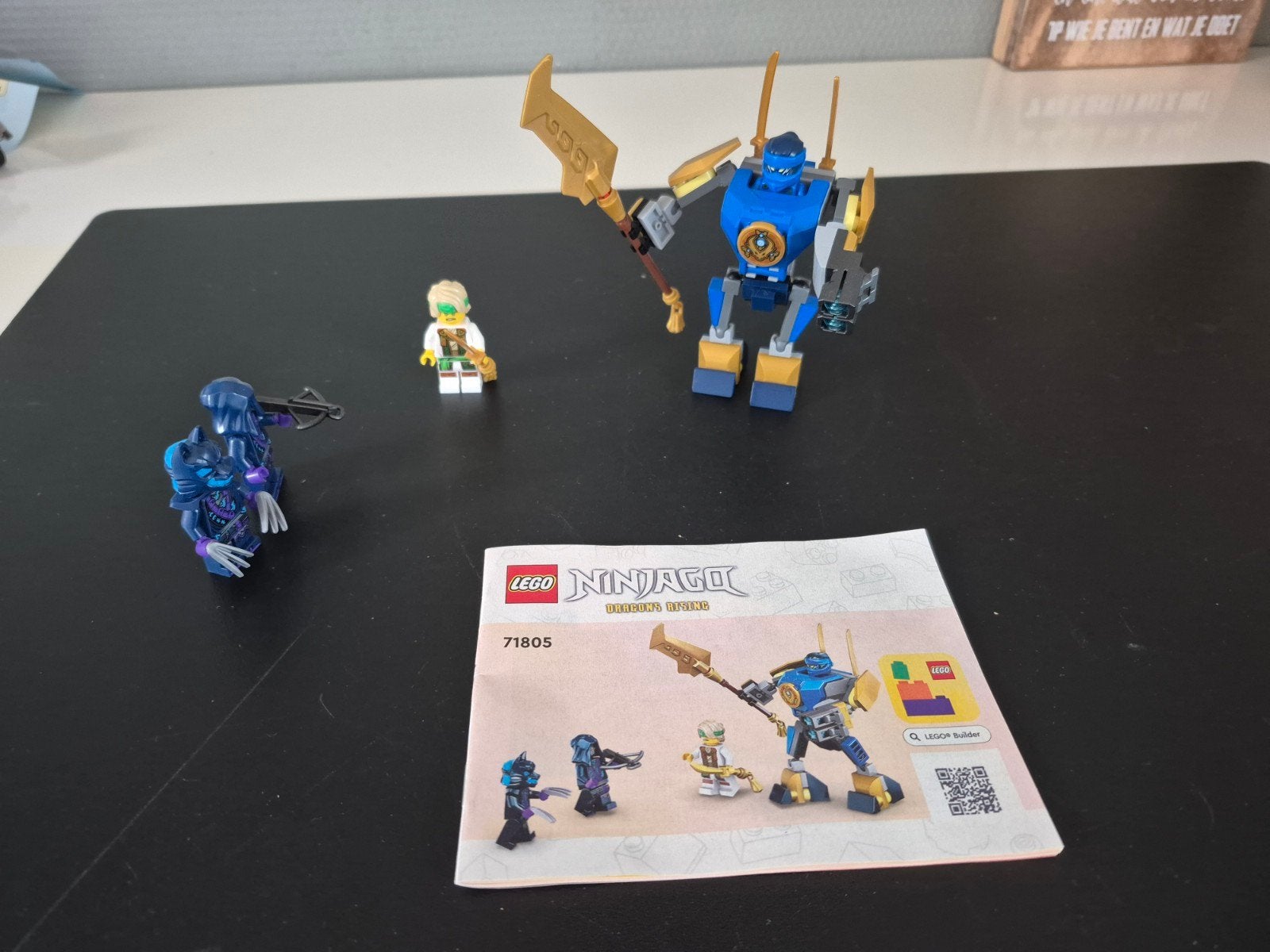 Lego Ninjago 71805 Jay's Mech Battle Pack, Lego, Ophalen of Verzenden, Zo goed als nieuw, Ninjago