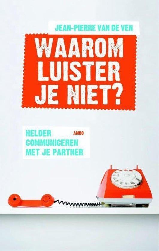 Jean Pierre van de Ven Waarom luister je niet?, Ophalen of Verzenden, Nieuw, Spiritualiteit algemeen, Achtergrond en Informatie