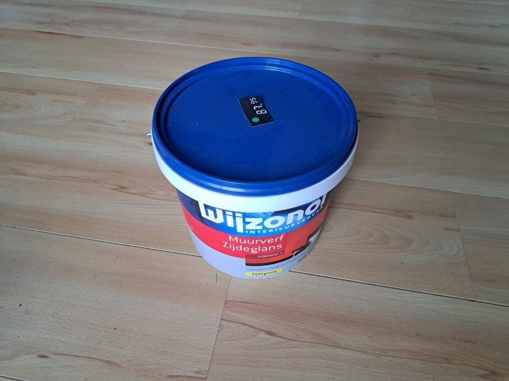 Wijzonol muurverf (4,9L), Ophalen, Nieuw, Wit