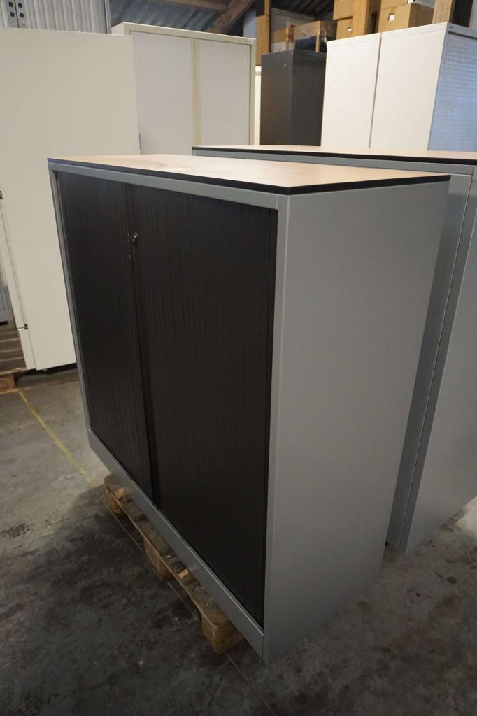 Ahrend archiefkast roldeurkast kantoorkast gereedschapskast, Gebruikt, 100 tot 150 cm, 100 tot 150 cm, Niet ingevuld