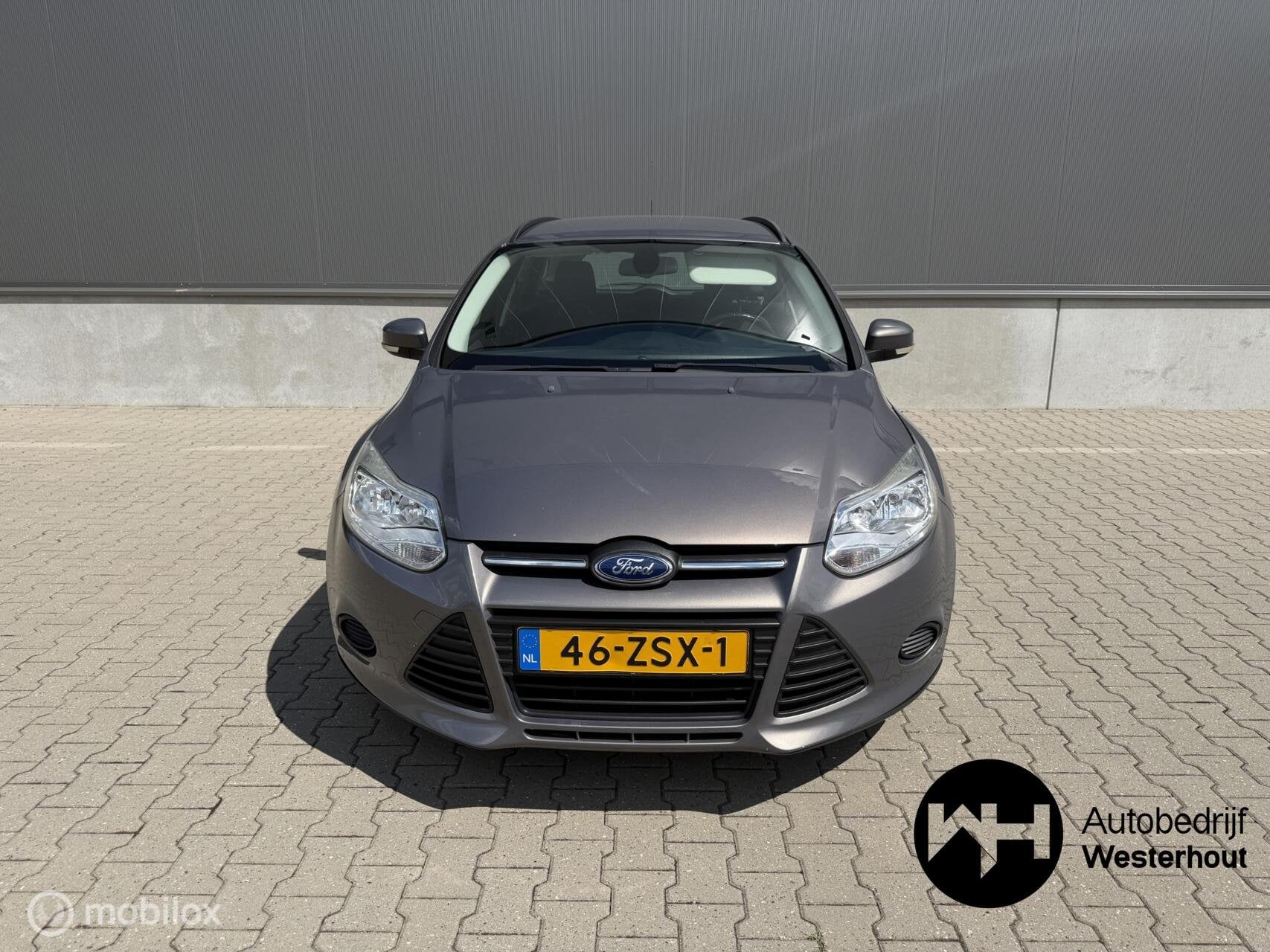 Ford Focus Wagon 1.0 EcoBoost Trend|AIRCO|TREKHAAK|CRUISECON, Auto's, Euro 5, 101 pk, Gebruikt, Bruin