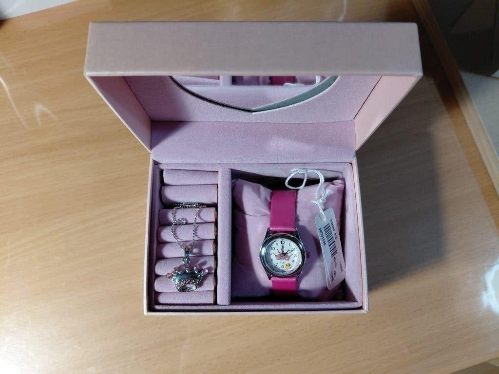 Regal kinderhorloge prinses, Ophalen of Verzenden, Zo goed als nieuw, Roze, Meisje