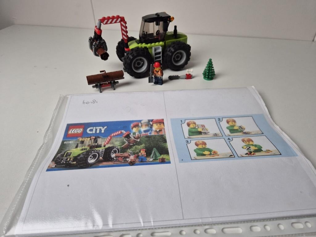Lego bostractor, Kinderen en Baby's, Ophalen of Verzenden, Zo goed als nieuw, Complete set, Lego