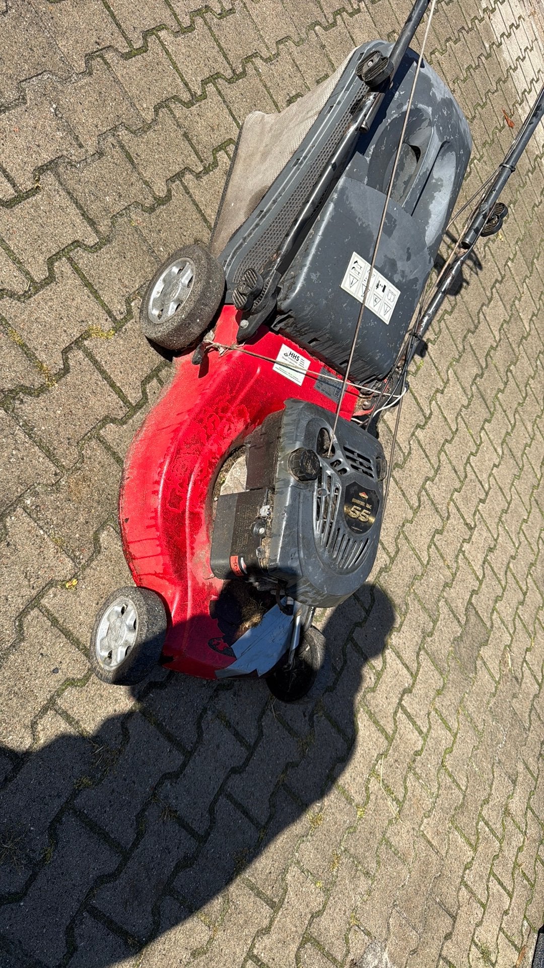Casrel garden motormaaier voor onderdelen, Ophalen of Verzenden, Zo goed als nieuw