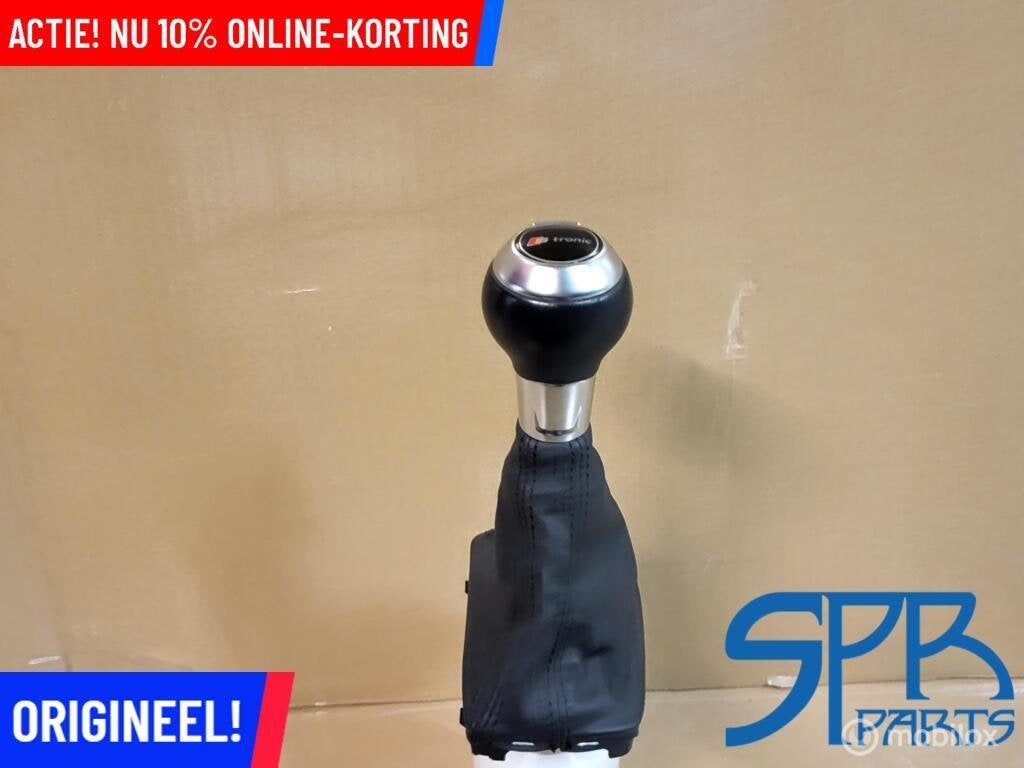 AUDI A1 8X S-TRONIC LEDEREN POOKKNOP AUTOMAAT HOES DSG POOK, Gebruikt, AUDI, Audi, Ophalen of Verzenden